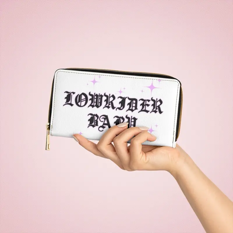 Lowrider Baby Wallet for Chicanas and Lowrider Ladies - 90's Style Wallet