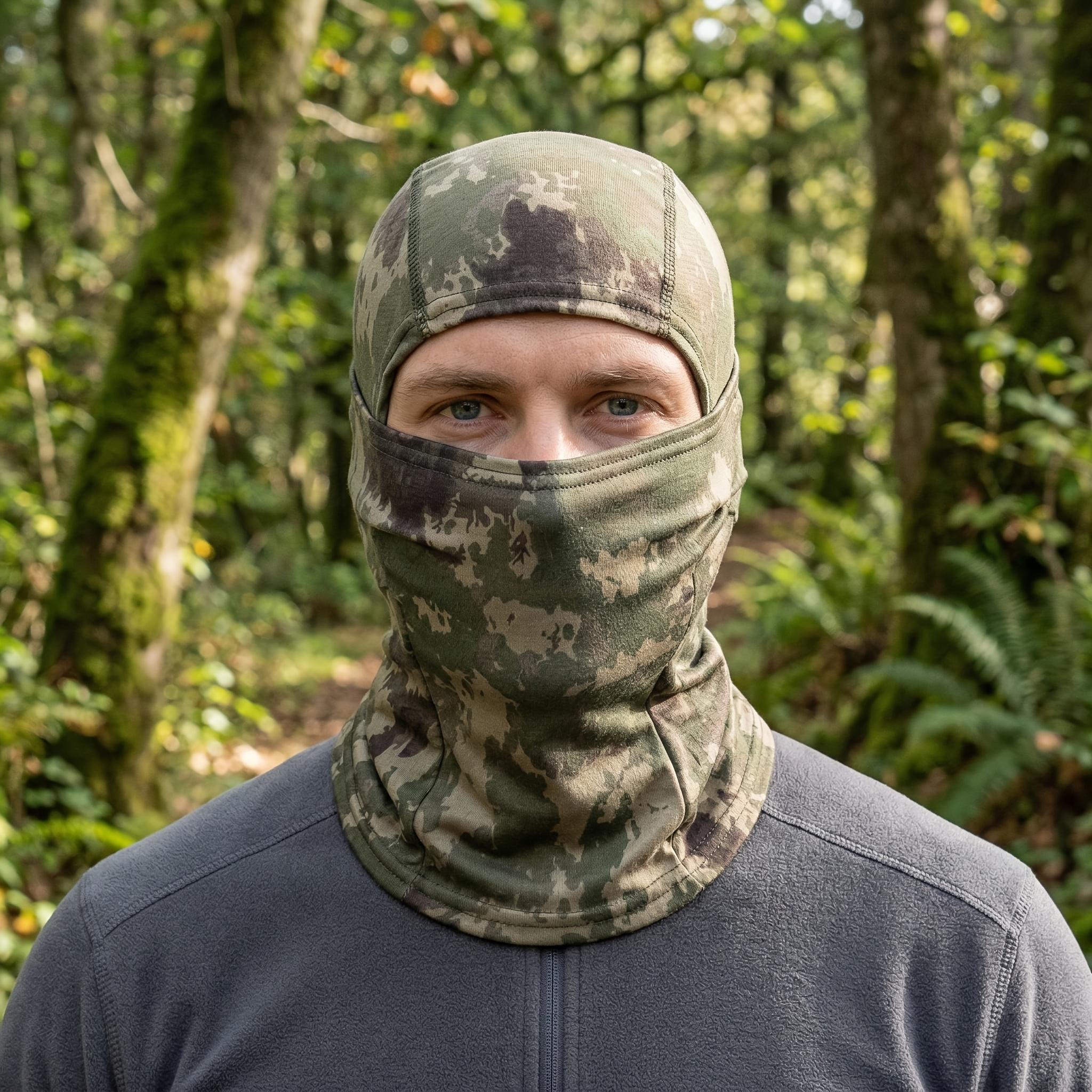 Face Masks Motorcycle Head Cover Full Face Mask Neck Gaiter Versatile Breathable Stretchy Balaclava Hat for Men And Women Suitable for Outdoor Activities Like Cycling Running Hiking Fishing And Skiing Providing Full Face Coverage And Sun Protection