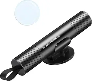 Life-Saving 2-in-1 Emergency Car Window Breaker & Seatbelt Cutter - Compact Durable Tool, Quickly Shatters Glass & Safely Cuts Seatbelts for Roadside Emergencies, Must-Have Car Safety Accessory for Drivers & Families