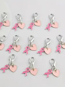 10pcs Wine Glass Keychains, Perfect for Backpacks, Wallets, Shoes Boots, Car Keys, Christmas Gifts, Casual Style Accessories