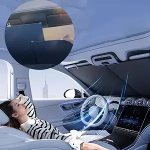 Car Window Sunshade Roller Blind, Easy Install Car Window Shade, UV Protection Insulation, Uv Protective Sunshade, Privacy Protection, Comfortable Driving Experience