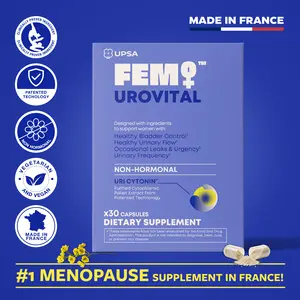 UPSA FEM UROVITAL Non-Hormonal Bladder & Urinary Support – Clinically Studied Ingredients for Bladder Control & Urinary Comfort