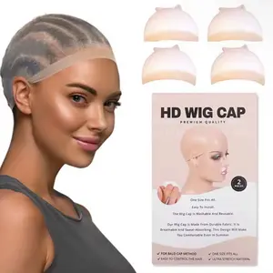 HD Wig Cap Premium Quality One Size Fits All Easy to Install Breathable & Sweat Absorbing Ultra Stretch Material