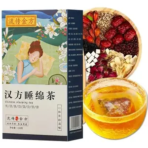 Chinese Sleep tea , calming herbal tea with wild Jujube , lily, and Red date . Relaxing tea helps reduce anxiety and stress . Relaxation tea with a lot of Chinese herbs helps women with menstrual pain kidney natural blend natural herbal