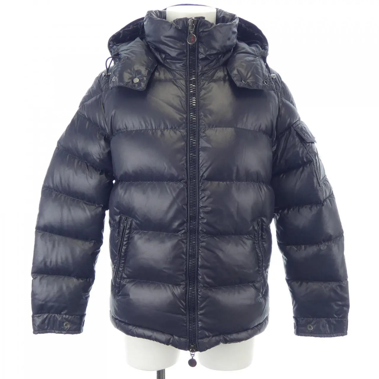 Pre-owned MONCLER Nylon Small Leather Goods Maya Down Jacket