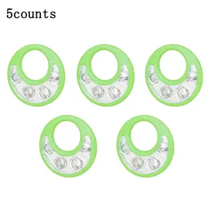 Colorful Handheld Tambourine, 5 Counts/set Musical Instrument for Teenager, Musical Educational Instrument for Party, Percussion Instrument for Teenager