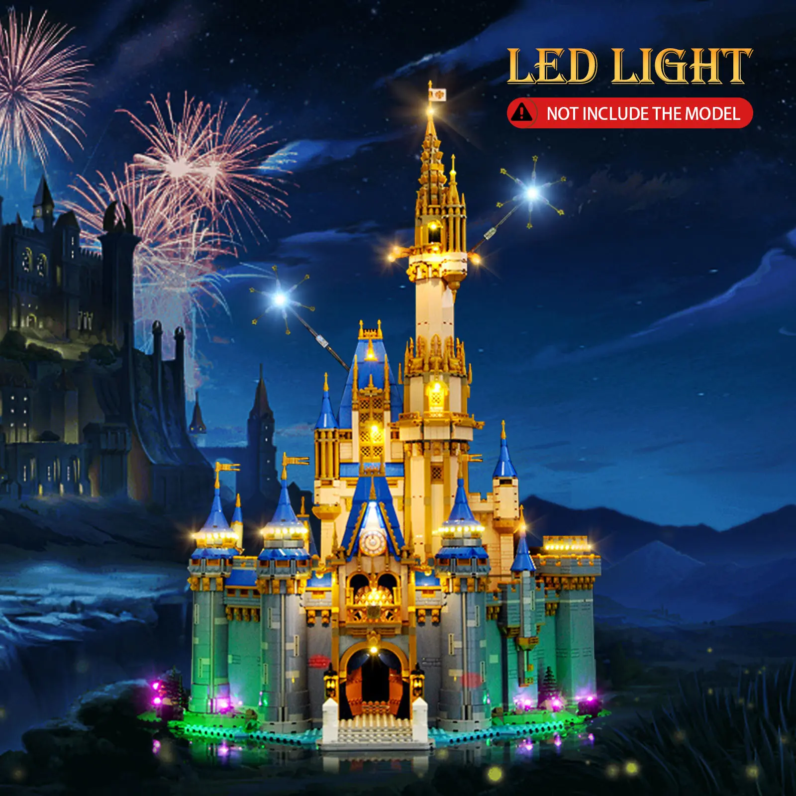 LYBMTWF LED Lighting Kit for LEGO Set43222- DIY Light Kit for Building Block Model (Model Not Included)# easy assembly # day gift idea sohochic