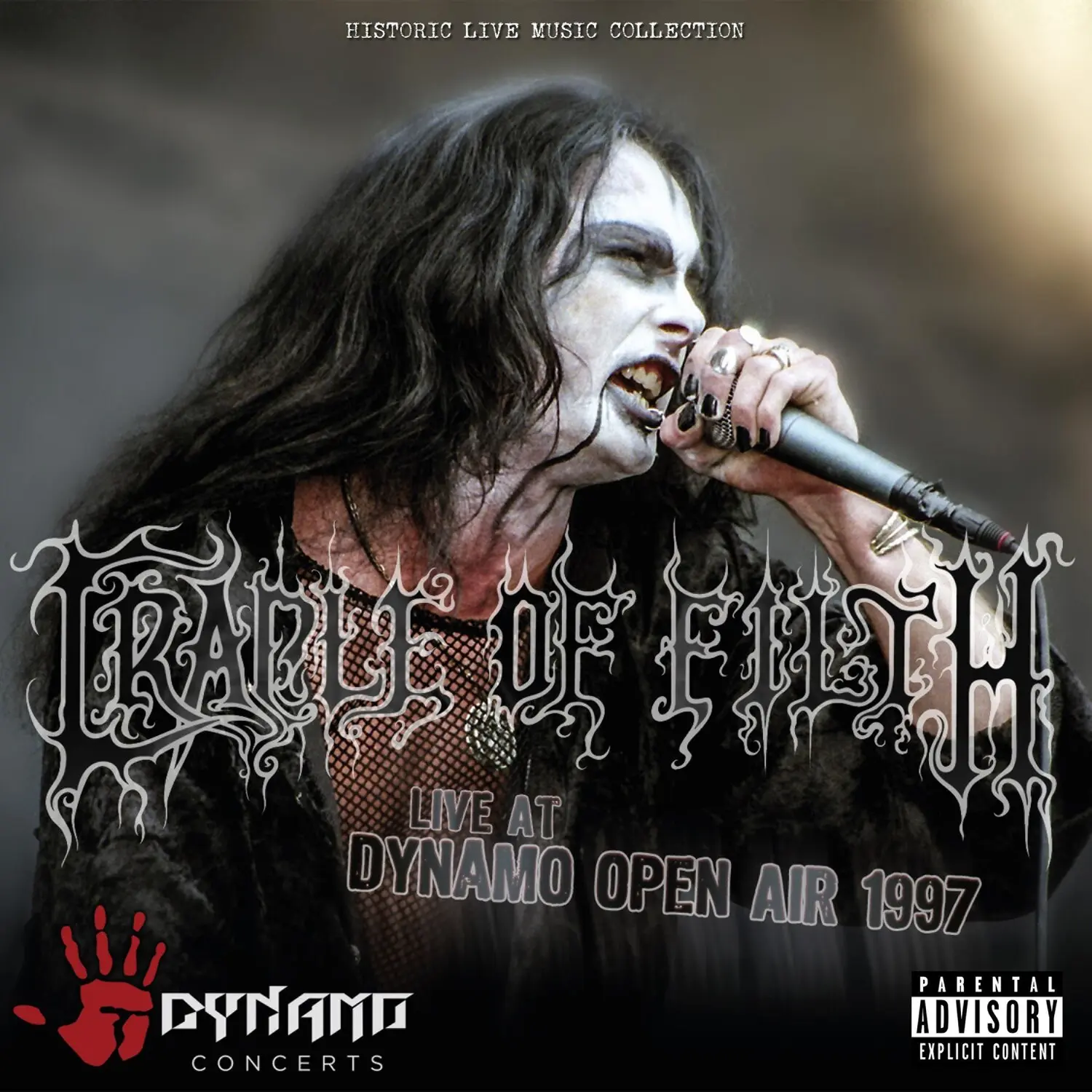 Cradle of Filth - Live At Dynamo Open Air 1997  [VINYL RECORD - LP] Colored Vinyl, Gray, Indie Exclusive, Smoke