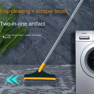 Floor Brush Floor Seam Brush Bathroom Toilet Tile Bristle No Dead Angle Floor Brush Corner Gap Groove Brush Cleaning Blade Brush