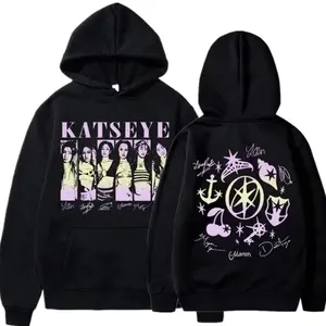 Retro Katseye Vintage, Sweatshirt, Katseye Beautiful Chaos, Katseye Kpop Shirt, Katseye Gnarly, Gabriela Hoodie, Katseye Soft is Strong S