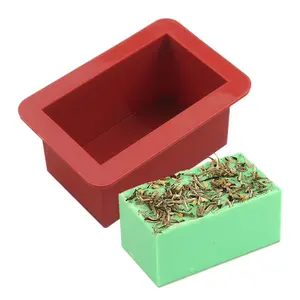 Rectangle Silicone Baking Mold (1 Count), Reusable Bread Making Mold, DIY Baking Tool for Kitchen