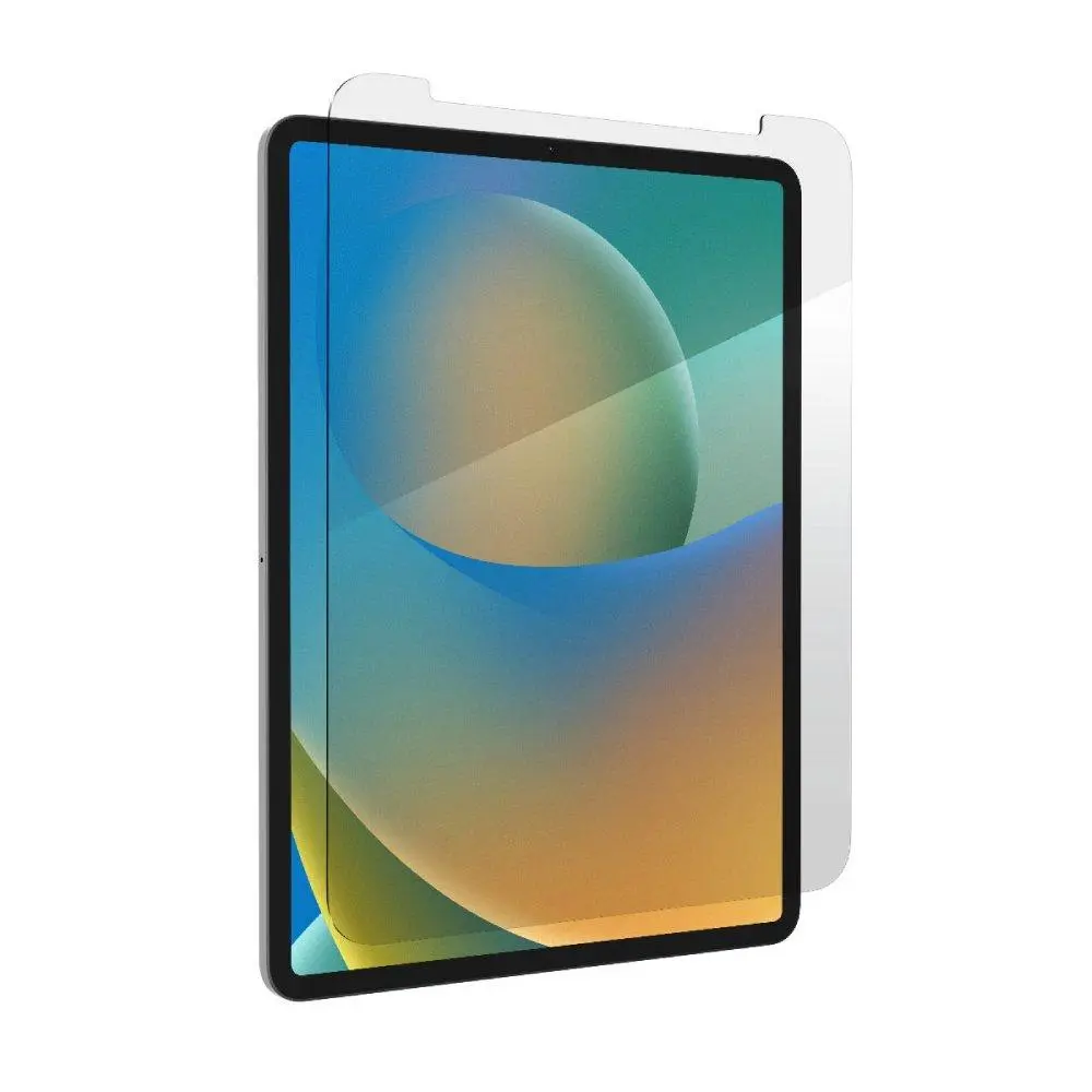 ZAGG Glass Elite Tablet Screen Protector Accessories - For iPad Pro 11" (Gen 4), iPad Air 10.9" (Gen 5,4,3,2,1) - High-Quality Device Protection, Cover, Durability, Clearprint, Fingerprint-Free