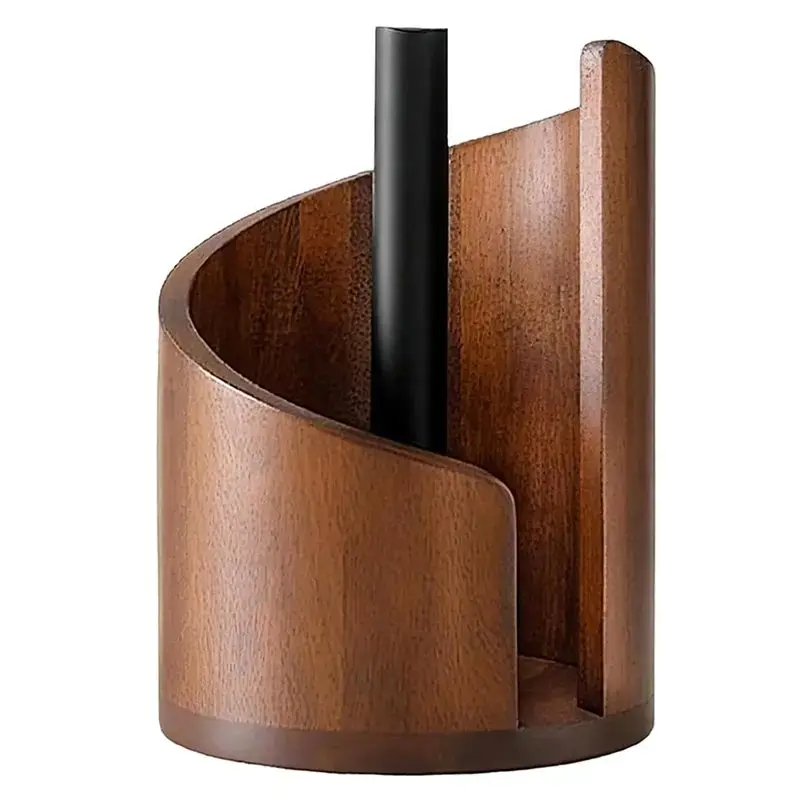 A compact wooden tissue box – a tabletop tissue dispenser suitable for bathrooms and kitchens, and can also serve as a home storage solution.