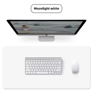 Large Size 600x300mm PU Leather Office Desk Protector Mat Waterproof Mouse Pad for Gaming & Keyboard 60x30cm
