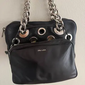 Pre-owned PRADA LEATHER Backpacks letter underarm bag