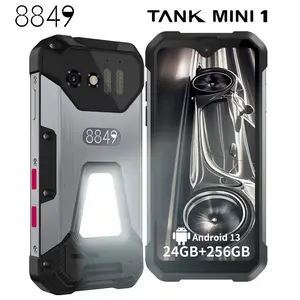 8849 Tank Mini Rugged Machine 4.3" Display Android 13, Helio G99 Octa Core, 24GB 256GB, 100MP Cameras,IP68 Card Mobile Cellphone Basic Rear Smartphone