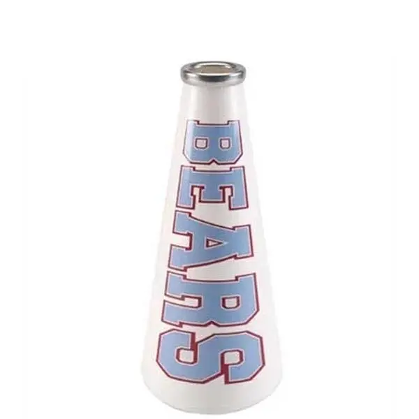 Custom Cheerleading Megaphone, school name, school logo team logo personal add name at bottom