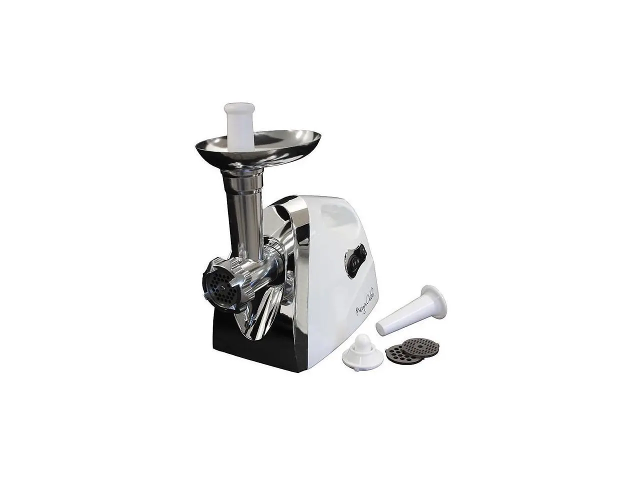 MegaChef 1200 Watt Powerful Automatic Meat Grinder for Household Use MegaChef 1200 Watt Powerful Automatic Meat Grinder for Household Use