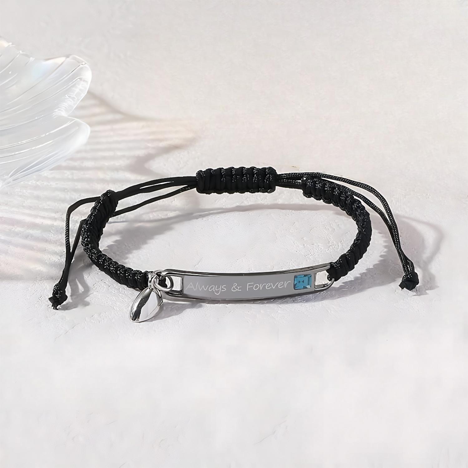 Adjustable Couple Bracelet Set, Heart Rate Bracelet, FashionBracelet for Couples, Daily Clothing Decor, Trendy All-match& Exquisite Jewelry for Birthday Love Gift, Heart Charm Bracelet