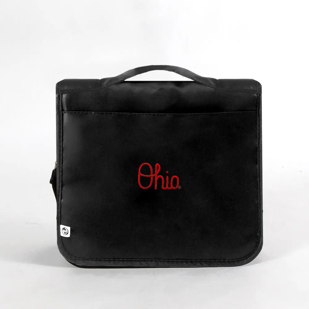 Ohio State Buckeyes Packable Hanging Travel Case | Black
