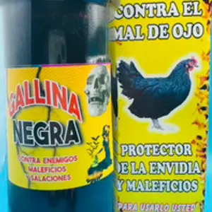 Black Chicken Spiritual Bath Large