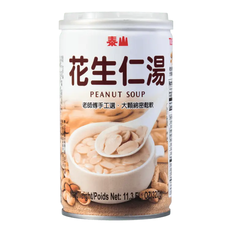 Taisun Creamy Sweet Peanut Soup - 320g Ambient Staple, Slow-Cooked Peanuts, Milky Broth, Cozy Nutty Flavor, Nostalgic Pick-Me-Up Dessert