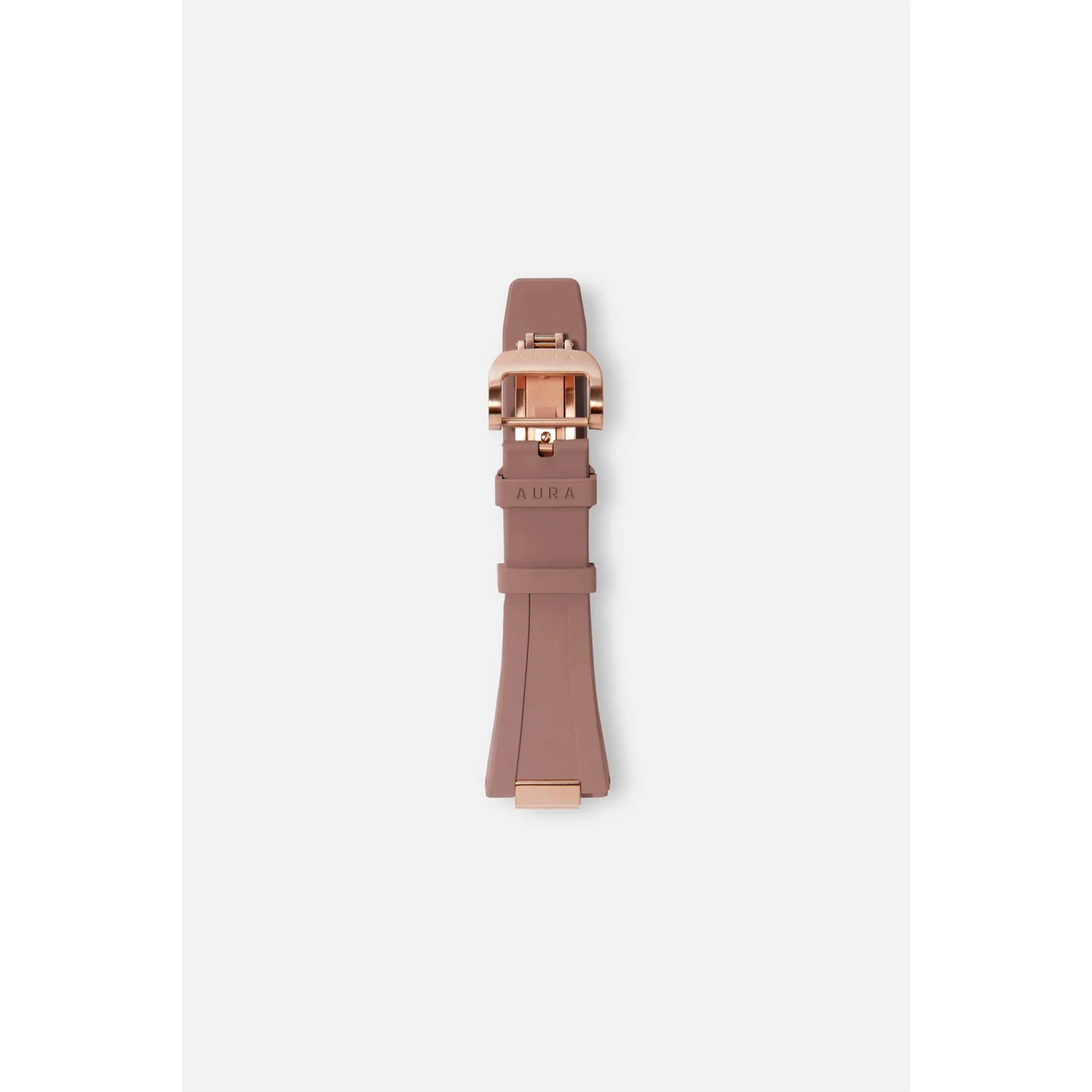 FKM Rubber Strap: Sienna/Rose
