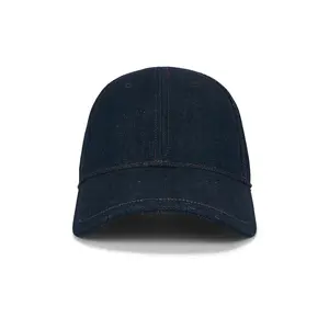 Rag & Bone Harlow Baseball Cap in Midnight Wash Denim