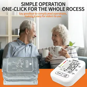 Easy-to-Use Arm Blood Pressure Monitor Large Backlit LCD Adjustable Cuff  Fast Reading Voice Announcement  2×99 Memory MDlTechnology-30% faster and moreconformtable Suitable for Home and Travel Christmas gift for parents andthe elderly one-touch operation