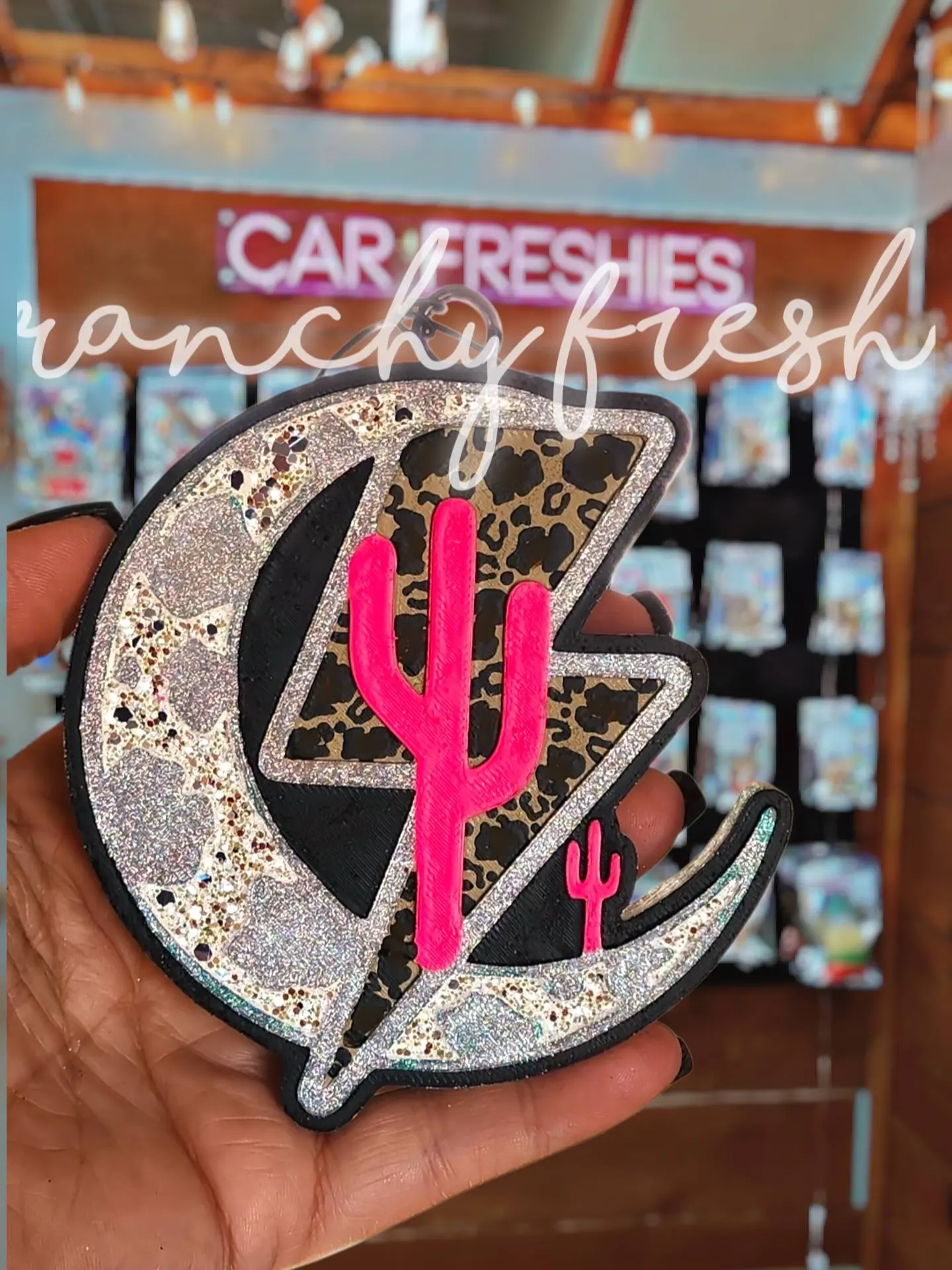 Moon Cactus Lightening Bolt Freshie