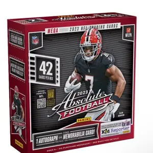 2023 Panini Absolute Football Trading Card Mega Box