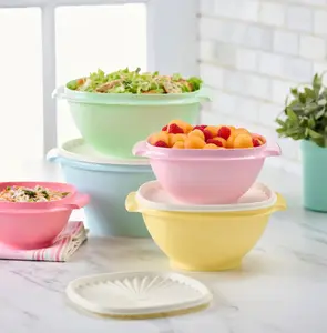 Tupperware Heritage Collection 5 piece bowl set Tableware Handles