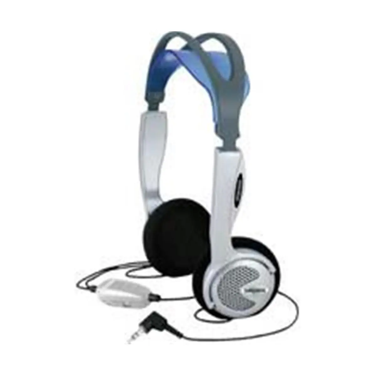 Koss Portable Headphones with In-Line Volume Control, Titanium Audio Accessory for MP3 Players & Mobile Devices, Includes Adapter for Sports & Outdoor Cycling Use
