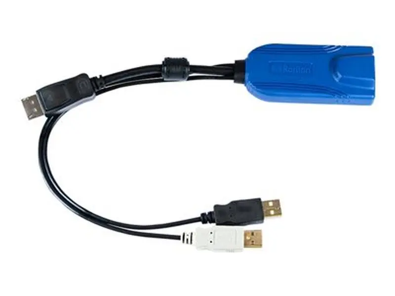 Raritan 10767841 Dominion Kx II Computer Interface Module - USB, DisplayPort, Ethernet KVM Extender