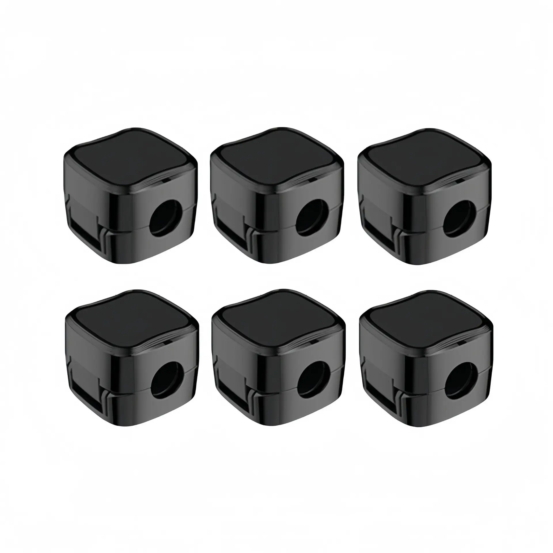 Magnetic cable organizer for data cables & phone cable storage clip & cable fixing clamp
