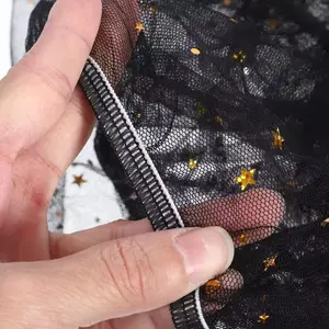 Universal Bird Cage Cover 360 Degree Mesh Net, Elastic Soft Seed Guard Skirt, Easy Cleaning Seed Catcher, Bird Cage Veil, Home Bird Cage Accessories