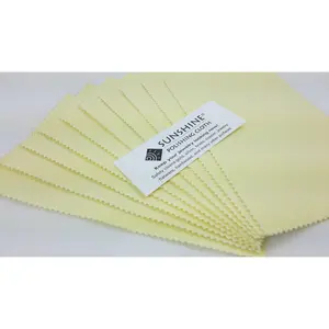 Set of 10 Sunshine Polishing Cloths Non-Scratch Jewelry Cleaner Tarnish Remover