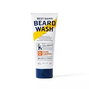 Duke Cannon Beard Wash for Men – Hydrating Beard Shampoo & Facial Hair Cleanser – Gently Cleans, Softens & Conditions Beard – 6 fl oz