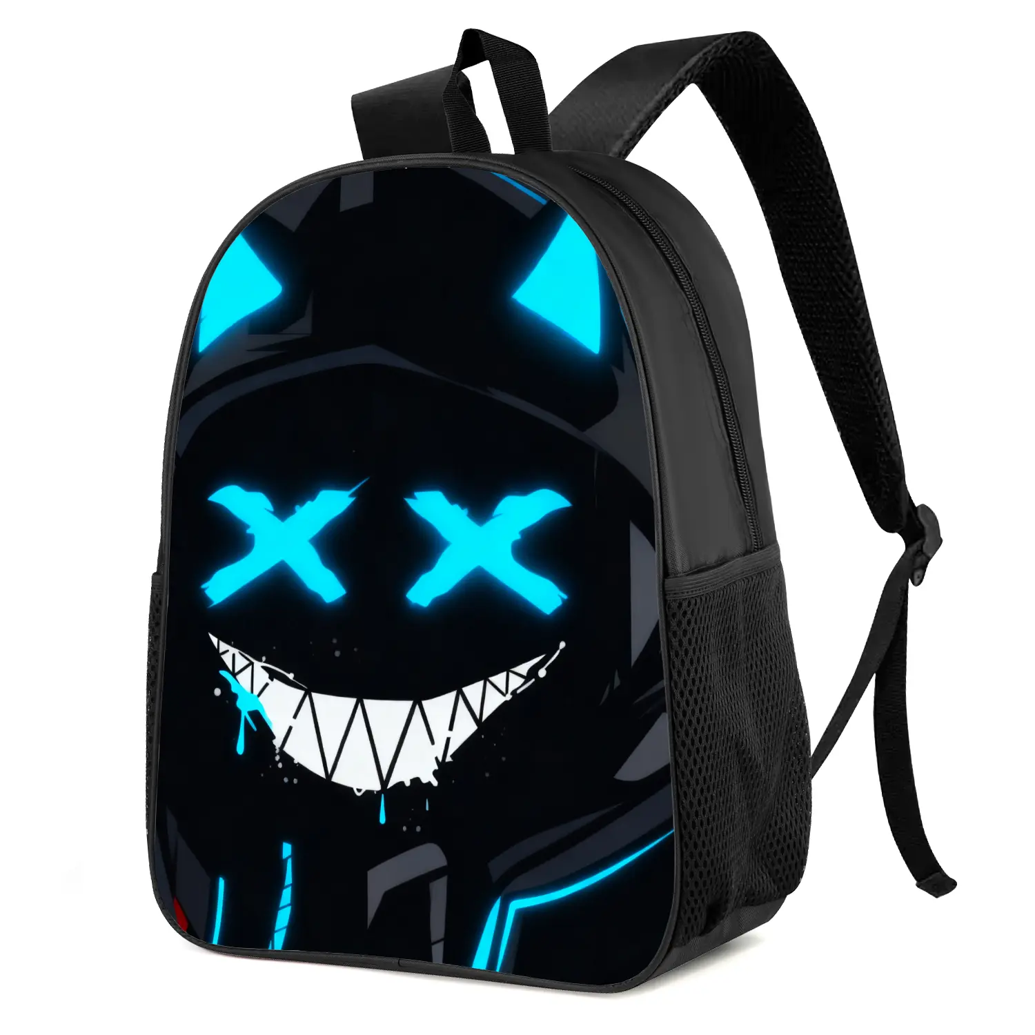 B110 Trendy & Cool Demon Face Backpack