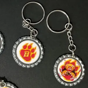 Customized Bottlecap Keychains (10)