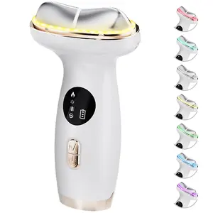TMJ Relief Products Jaw, TMJ Relief Massager, Vibration and Heating, Ergonomic TMJ Massage Tool, for Jaw & Neck Pain, White Comfort