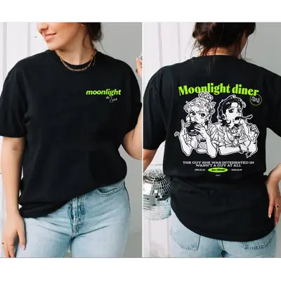 ミュージシャン KINIOTO GREEN YURI MOONLIGHT SHIRT il_fullxfull