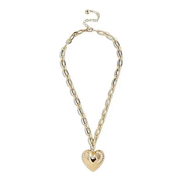 BAUBLEBAR 19" Puffed Heart Pendant Necklace BAUBLEBAR 19" Puffed Heart Pendant Necklace