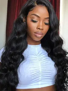 3 Bundles Synthetic French Curl Wave Hair, 18-22 Inch Long Wigs, Loose Deep Wave, Silky Soft, Curly Style for Women, All Seasons