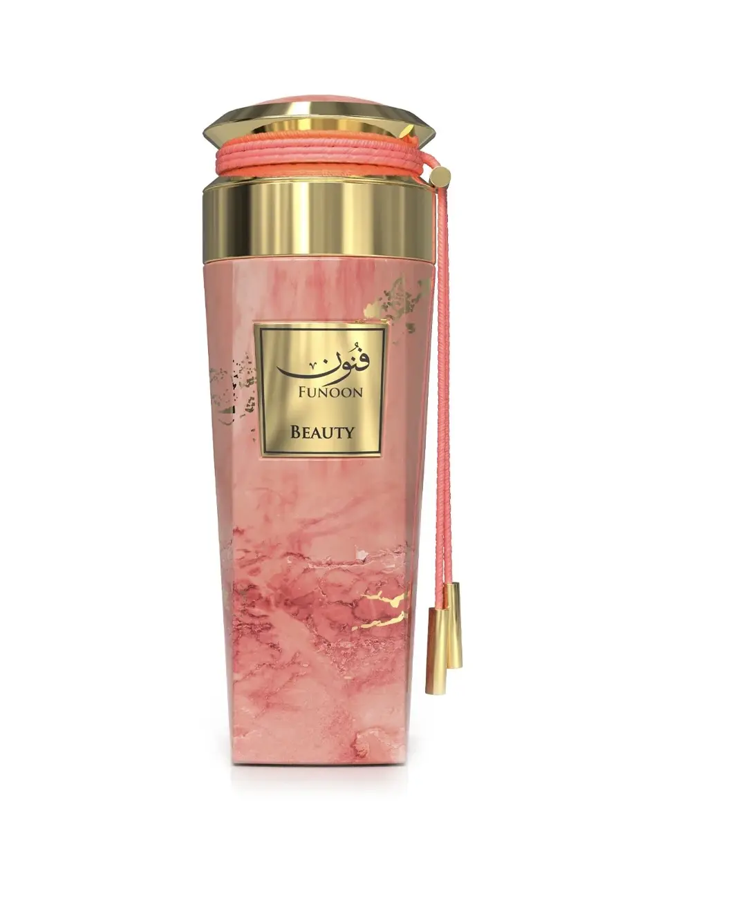 Amaran Funoon Beauty Eau de Parfum 3.4 fl oz / 100 ml – Elegant Women’s Perfume – Notes of Passion Fruit, Peach, Strawberry, Jasmine, Caramel, Vanilla & Musk