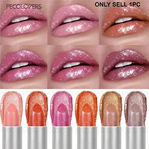 Pearl Waterproof Lipstick, Glitter, Women's Lipstick, Long-lasting and Natural, High Color Rendering, Lips Cosmetics