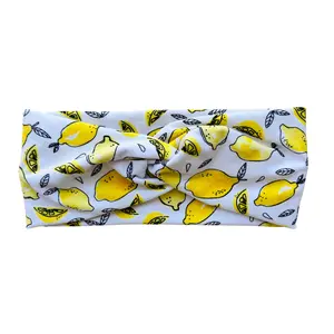 Twist Headband - Lemons