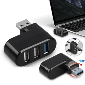 3 Port High Speed USB 2.0 Multi HUB Splitter Expansion Desktop PC Laptop