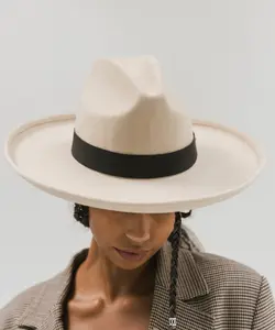 Wide Leather Hat Band - Versatile Design for Various Occasions, Ideal for Outdoor Activities and Casual Wear