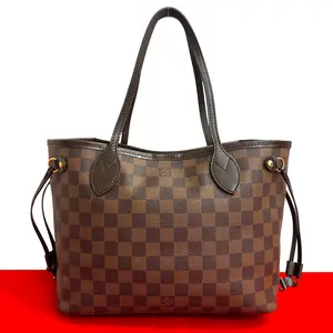 Pre-owned Louis Vuitton Canvas Tote Bags Neverfull Damier 2way bag